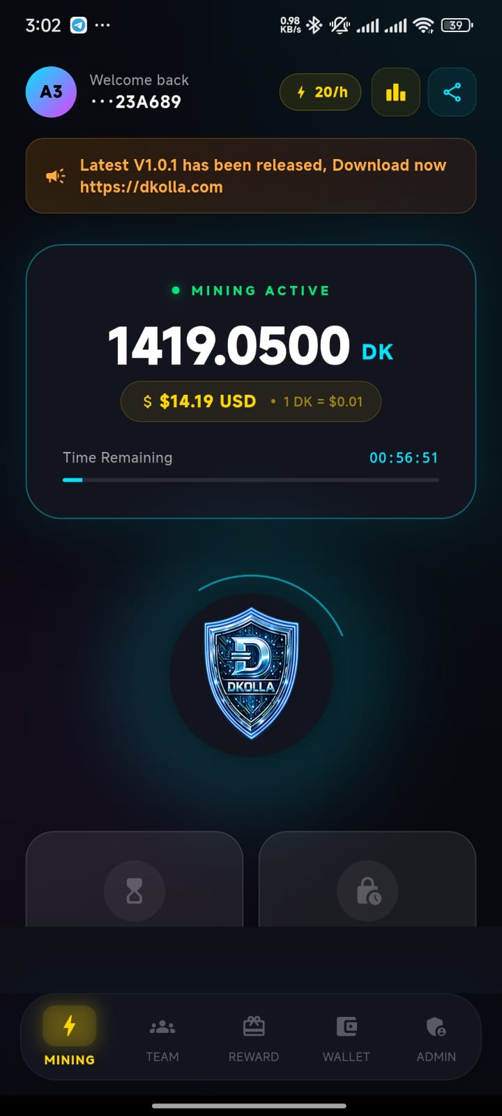 Dkolla app screenshot